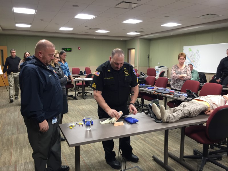 Naloxone Training Preparations