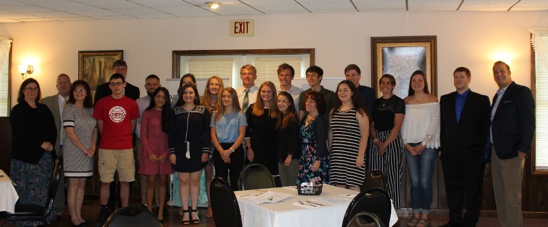 Nominees at the Montgomery County Students and Educators Made of Something Stronger Breakfast Friday at the Winner's Circle.