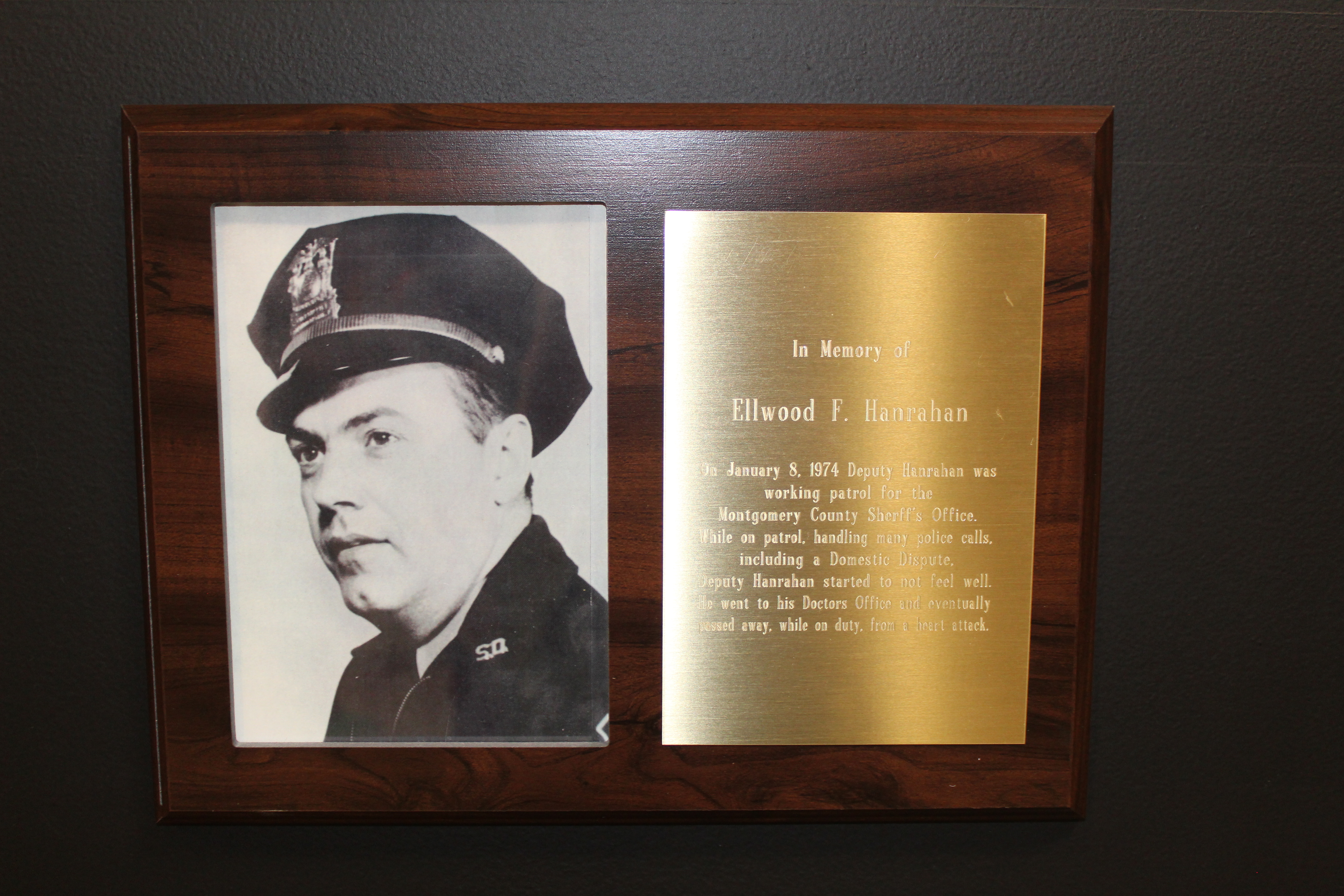 Hanrahan Plaque